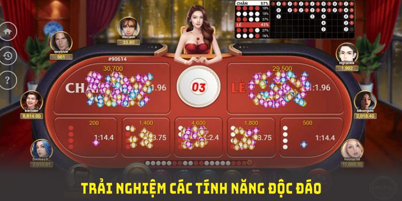 Nhờ Xóc đĩa DA88, bạn trải nghiệm các tính năng độc đáo tại nhà